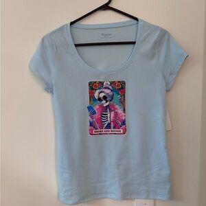 “Broke & Bougie” Hamdmade Graphic Tshirt